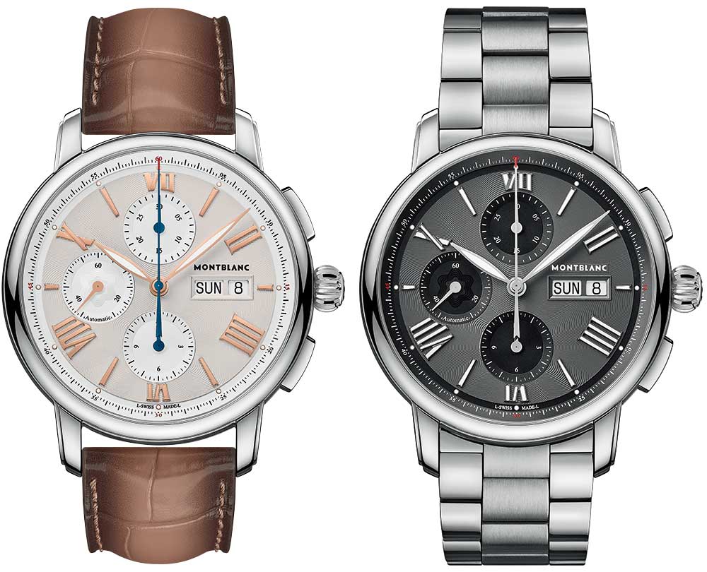 萬寶龍明星遺產計時日日期兩者