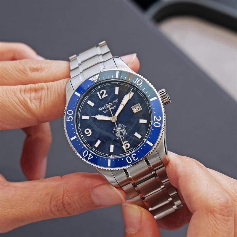 潛下冰海！1858 Iced Sea 帶領(lǐng)萬寶龍進入運動表領(lǐng)域