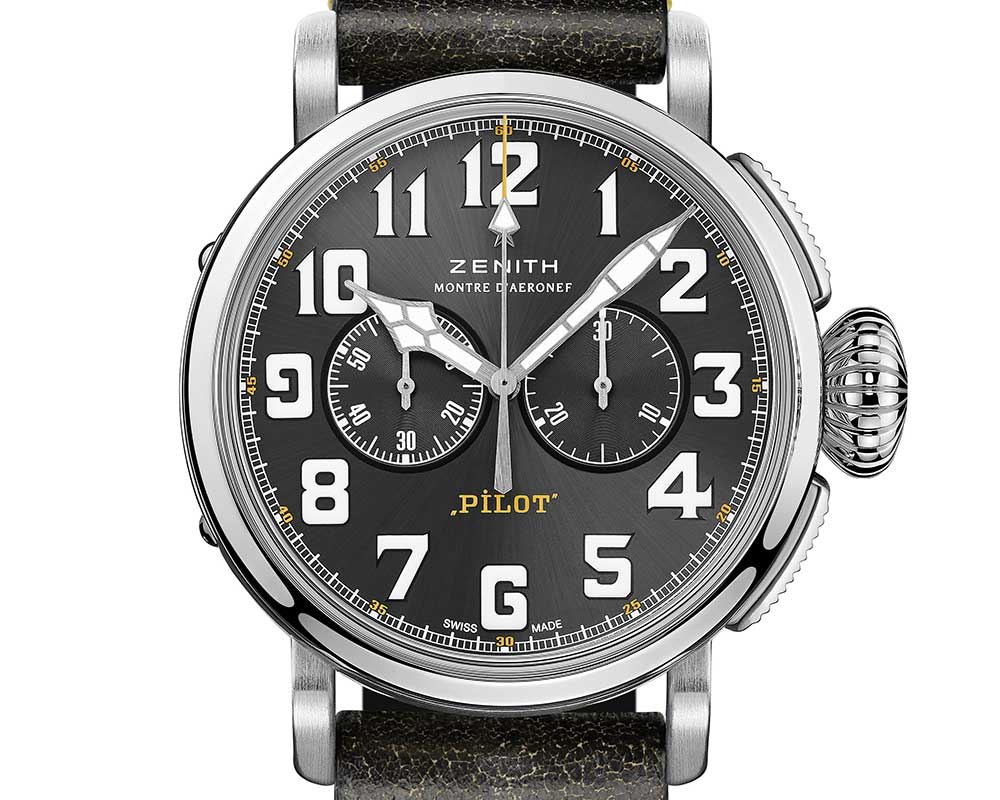 天頂飛行員20型救援計(jì)時(shí)特寫