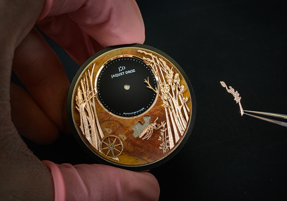 雅克德羅愛蝴蝶自動機栗鼠手工制作