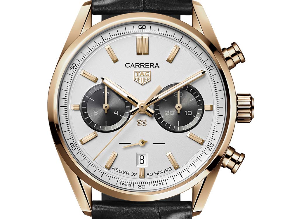 泰格豪雅卡雷拉計時碼表黃金杰克豪雅生日