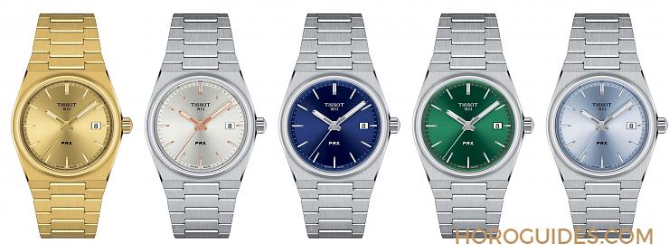 TISSOT - 經(jīng)典雋永與潮流新意結(jié)合重塑天梭表PRX復(fù)古新浪潮
