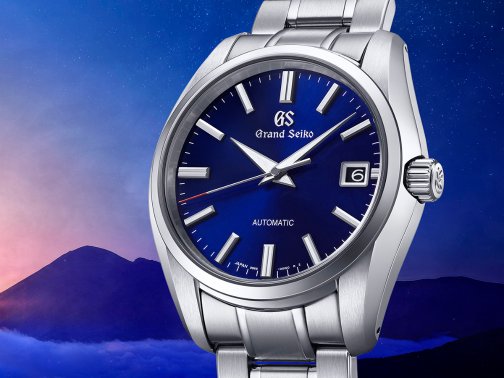 精工表60周年靛藍色SBGR321限量版腕表