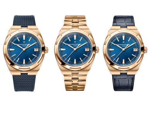 江詩丹頓Overseas系列玫瑰金41毫米Calibre 5100機芯