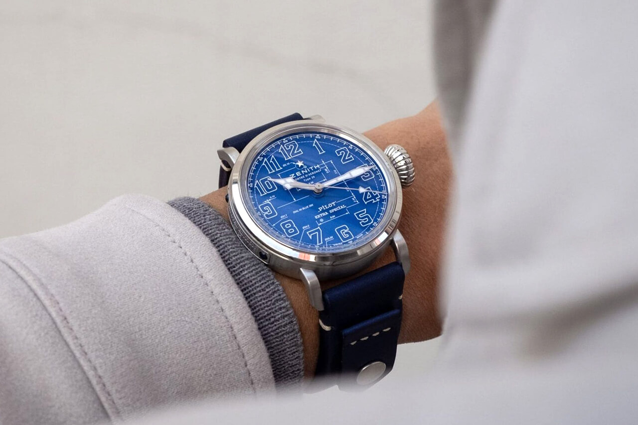 真力時(shí)飛行員 Type 20 飛行員藍(lán)圖 3