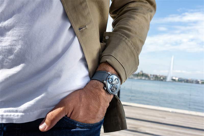 介紹MB&F 在日內(nèi)瓦鐘表日擁有最酷的調(diào)節(jié)機(jī)構(gòu)——他們想炫耀一下