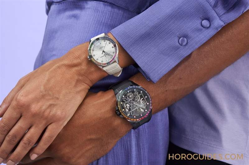 ULYSSE NARDIN - 以彩虹寶石圈入作，Ulysse Nardin Blast彩虹陀飛輪腕表、Lady Diver美人魚(yú)潛水彩虹腕