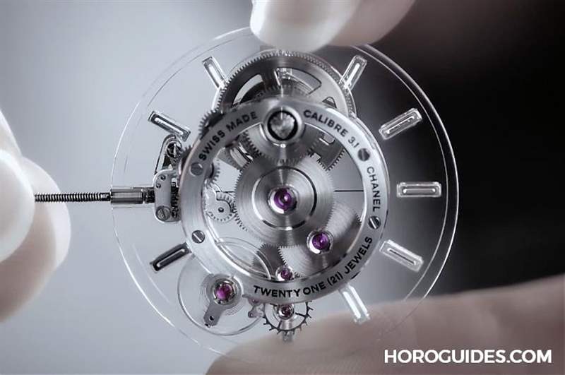 CHANEL - CHANEL高級自制機芯的鏤空美學：從Caliber 2到Caliber 3.1的極簡與幾何