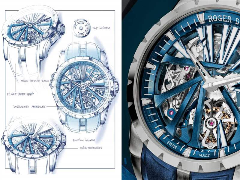 羅杰杜彼推出Machina系列三問(wèn)報(bào)時(shí)功能腕表RD0107