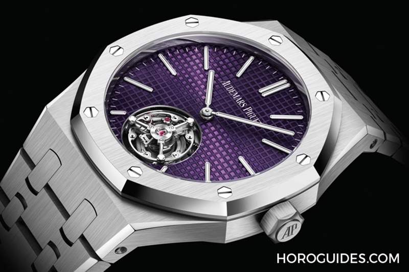 AUDEMARS PIGUET - 愛彼RD#3又更小了！ 37mm款以墨紫面盤初亮相