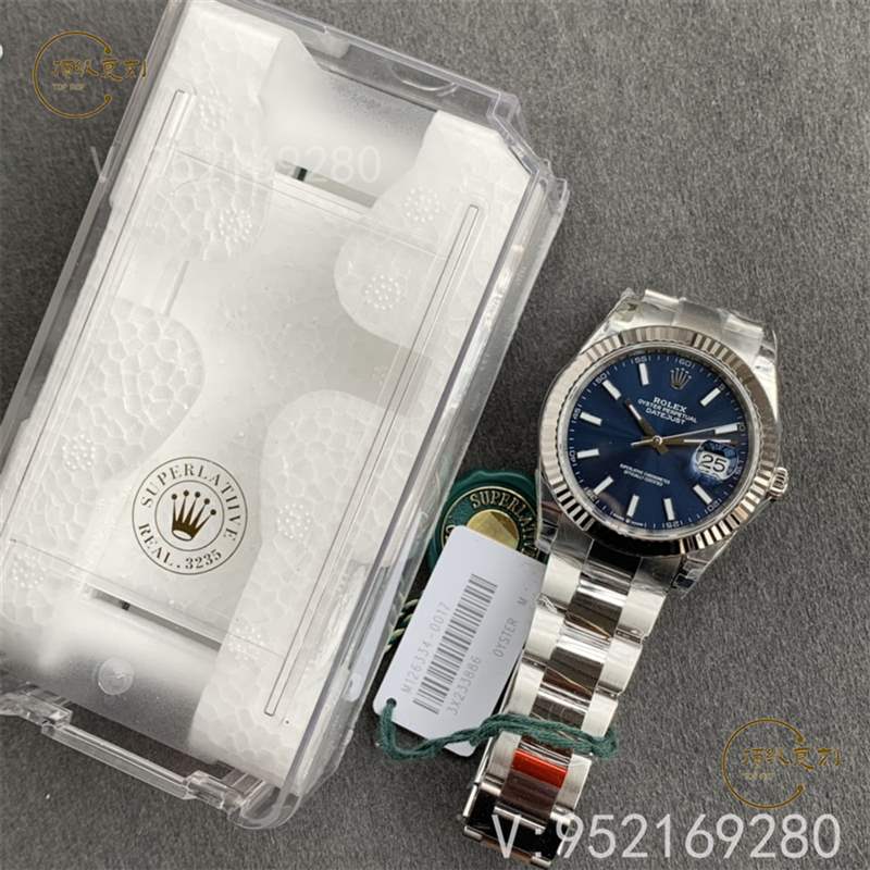 VS廠日志-VS廠復刻勞力士日志41mm復刻表3235機芯對比正品區別大嗎