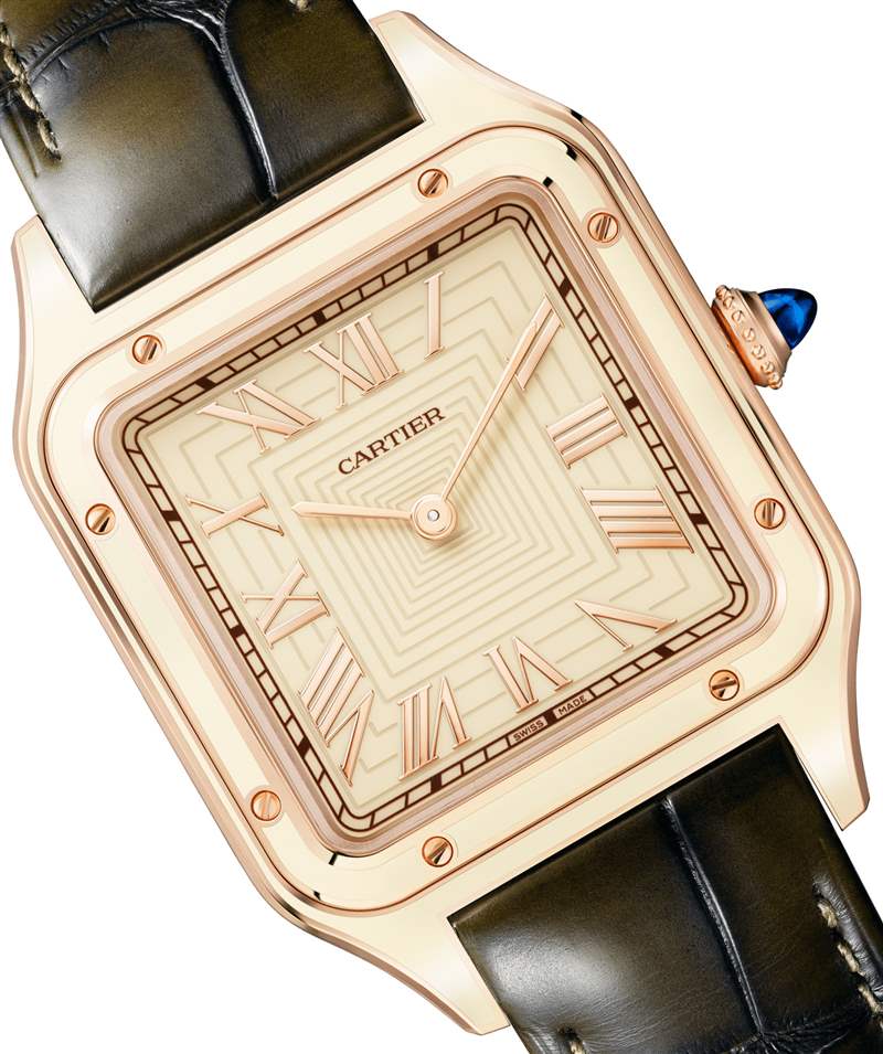 動(dòng)手實(shí)踐：帶有新漆面表圈的卡地亞 Santos-Dumont 手表