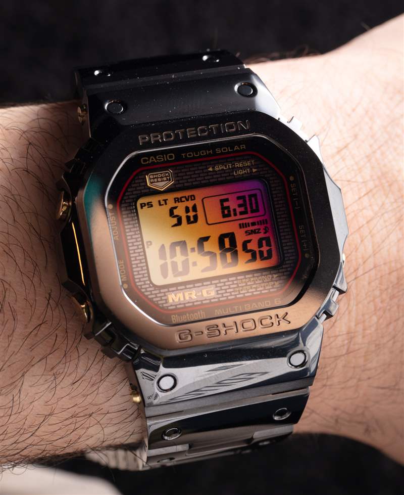 動手實踐：卡西歐 G-Shock MRGB5000 高端數字手表