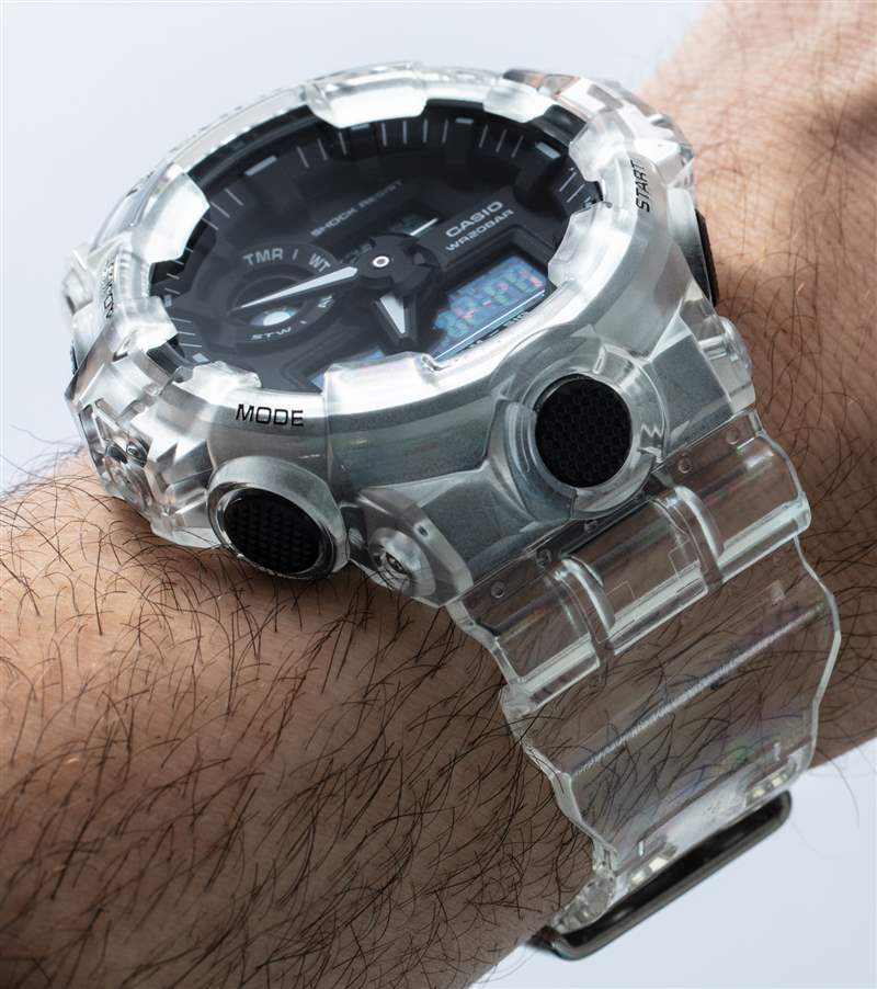 來自卡西歐 G-Shock 透明包裝：透明 GA700SKE-7A 的價值和樂趣