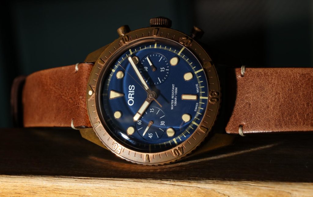 Oris Carl Brashear 計(jì)時碼表限量版青銅腕表