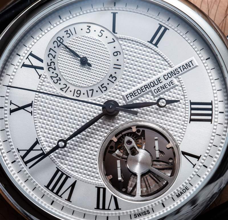 Frederique Constant Slimline Monolithic Manufacture 40Hz 硅振蕩器動(dòng)手手表