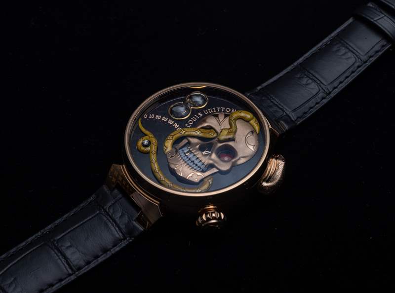 動(dòng)手：路易威登 Tambour Carpe Diem Automaton 手表