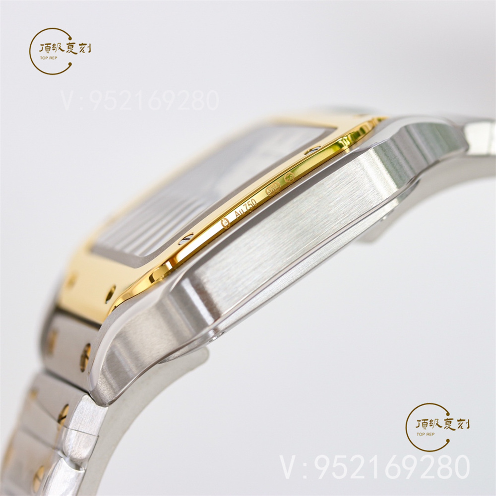 GF廠卡地亞35mm中號山度士復(fù)刻表鍍金新配色怎么樣