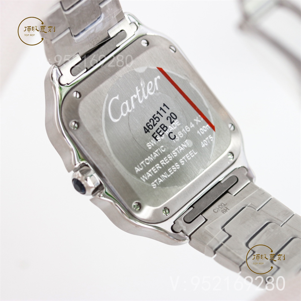 GF廠卡地亞35mm中號山度士復(fù)刻表鍍金新配色怎么樣