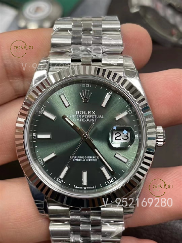 VS廠41日志「薄荷綠」色表盤126334-0028搭載VS3235機芯評測