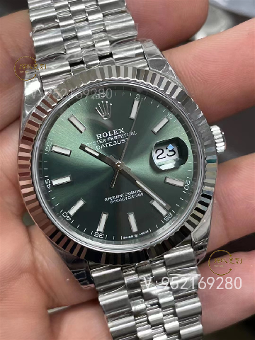 VS廠41日志「薄荷綠」色表盤126334-0028搭載VS3235機芯評測