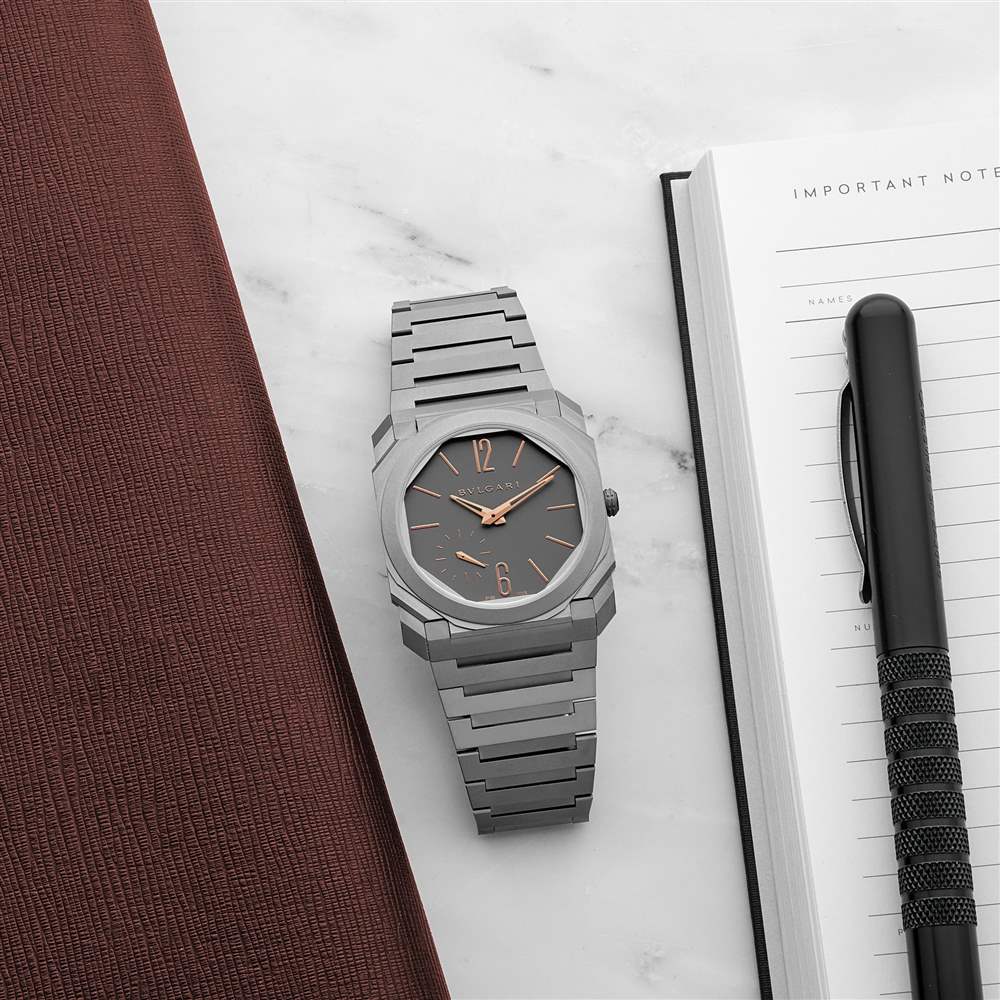 寶格麗 Octo Finissimo 自動鈦金屬