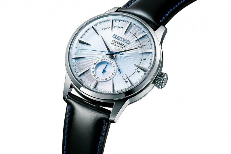 SEIKO將全新的冰藍(lán)色調(diào)帶到腕上