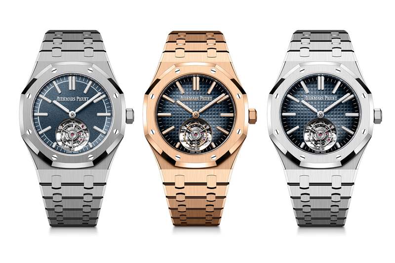 Audemars Piguet推出全新皇家橡樹自動上鏈飛行陀飛輪腕表
