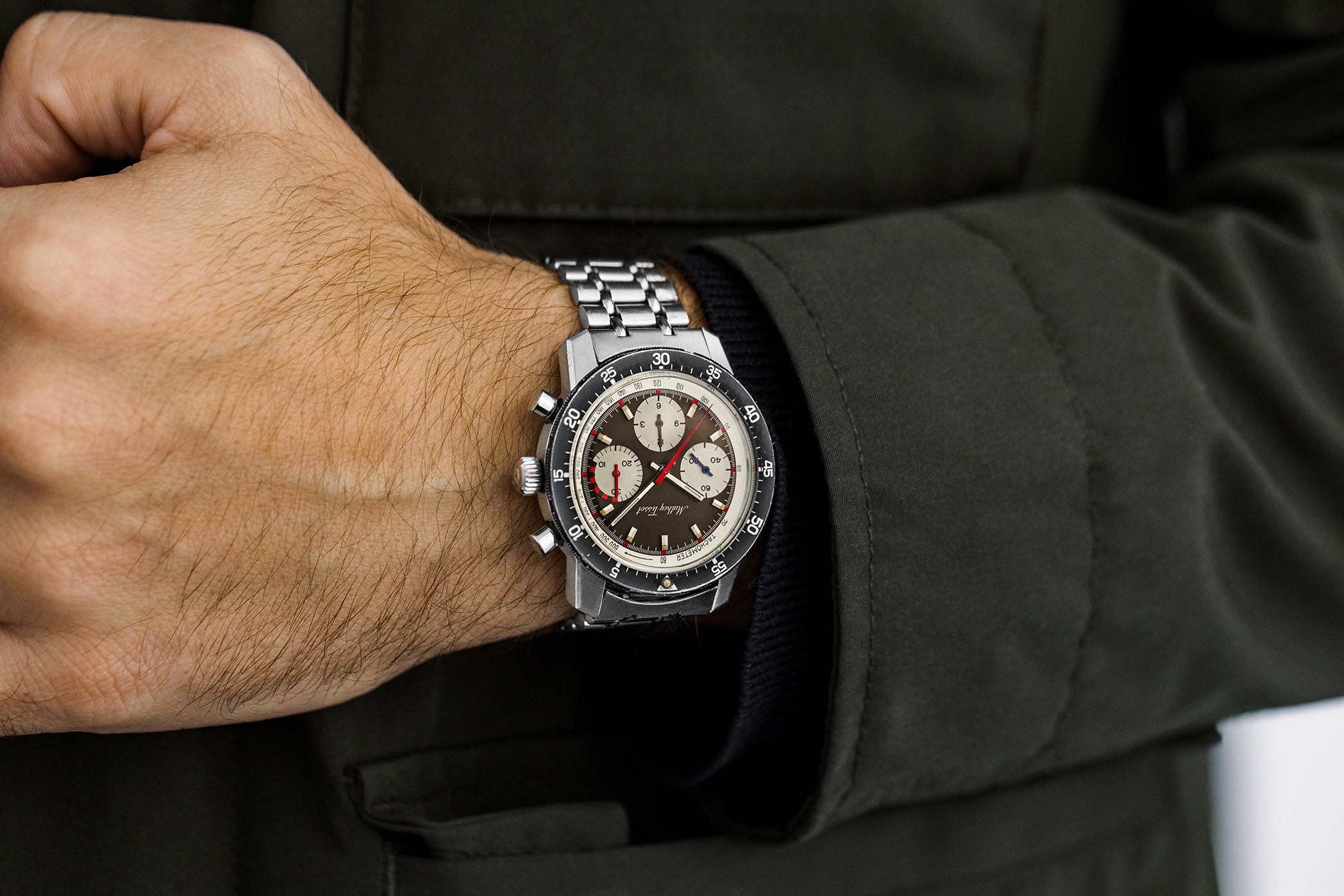 1970年代Mathey-Tissot熱帶表盤計時碼表布蘭登弗拉贊