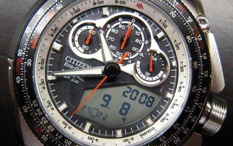 西鐵城Promaster分秒計時器“SST”1/1000秒比賽計時手表