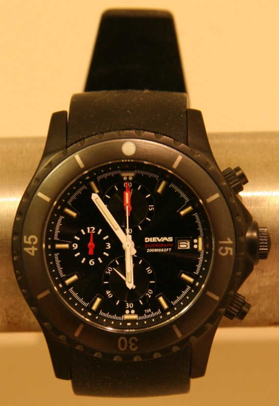 Dievas迪瓦斯分歧儀橙色專業(yè)手表