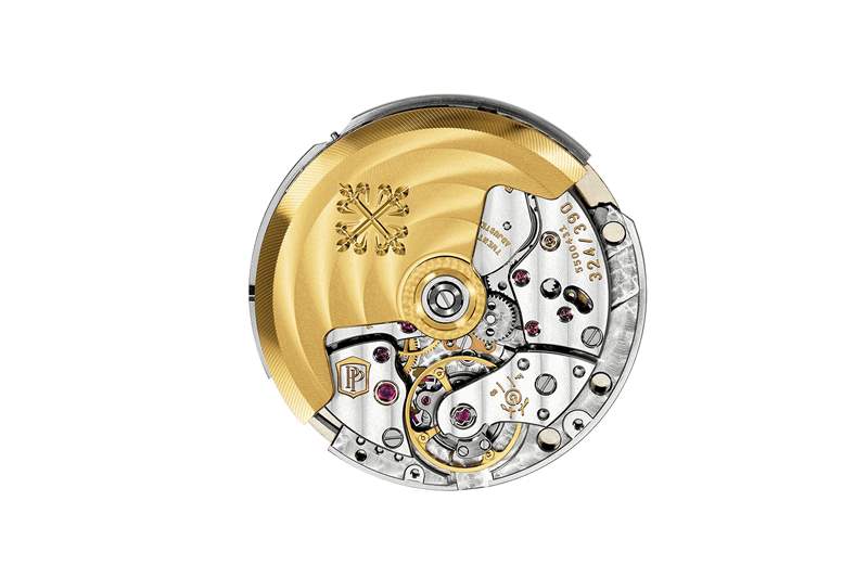 百達(dá)翡麗 Aquanaut 5167A 324 SC 機(jī)芯背面