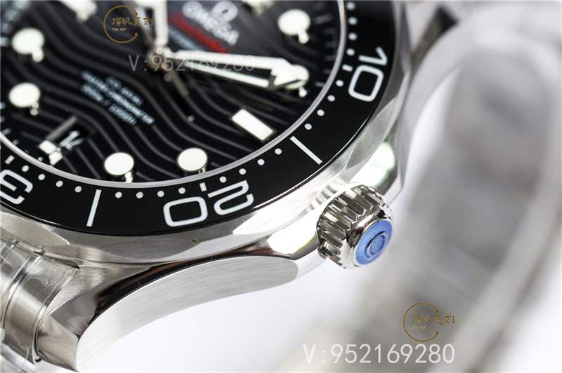 SBF廠歐米茄海馬300黑V3版怎么樣,VS廠V3版海馬300機(jī)芯添加小砝碼