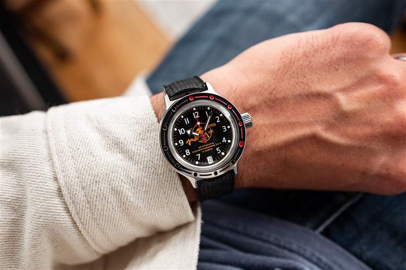 親身體驗Vostok Amphibia“Scuba Dude”編號420380