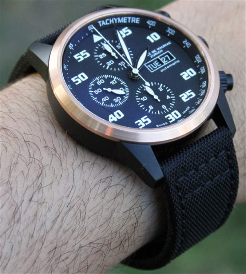 莫里斯·德·莫里亞克Maurice de Mauriac計時碼表現代腕表