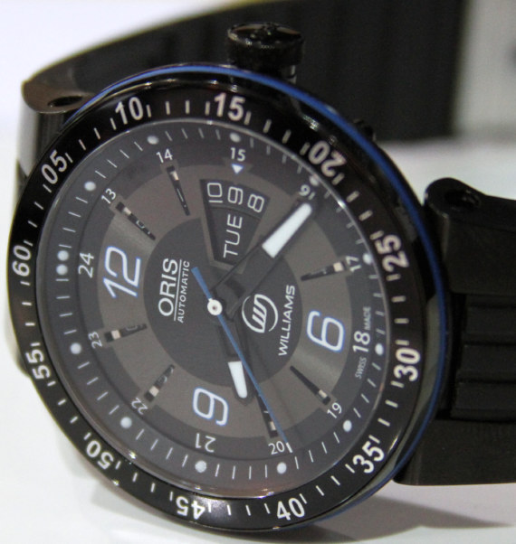 豪利時(shí)Oris Williams F1 Team Day Date DLC黑盤腕表