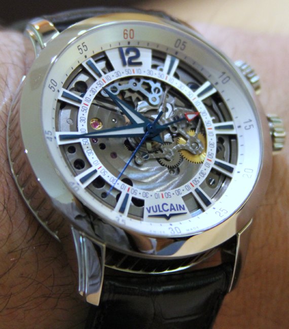 Vulcain在日內(nèi)瓦L'Heure Asch的手表