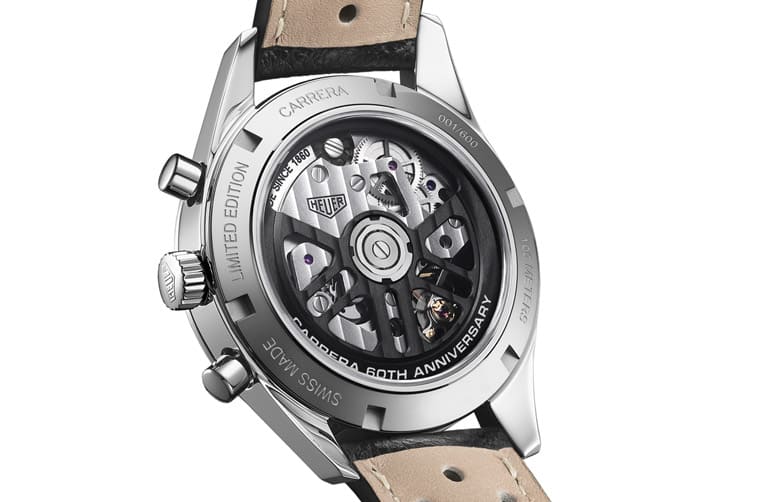 泰格豪雅經(jīng)典賽車(chē)表Carrera 60周年復(fù)刻表以傳奇熊貓面型號(hào)2447 SN為靈感