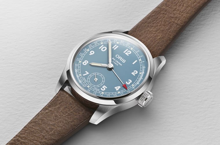 ORIS重啟自制機(jī)芯計(jì)畫10周年,新作473改手動上鏈機(jī)制于Big Crown系列啟航