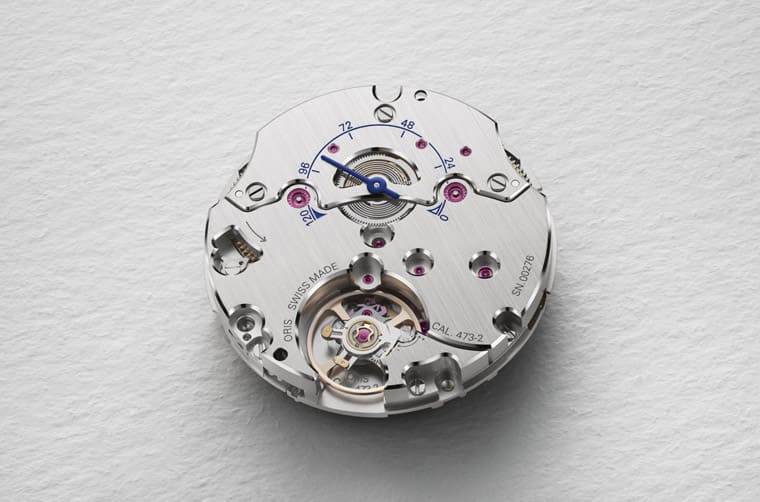 ORIS重啟自制機(jī)芯計(jì)畫10周年,新作473改手動上鏈機(jī)制于Big Crown系列啟航