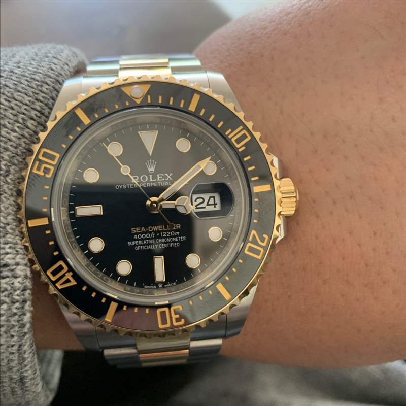 VS廠復(fù)刻勞力士間金海使小鬼王126603腕表做工怎么樣-復(fù)刻表