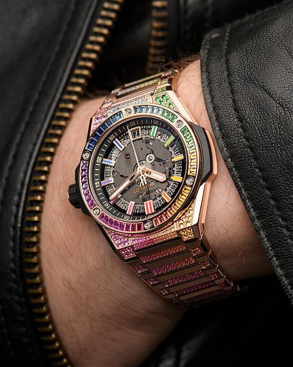 HUBLOT - 一種顏色不夠？ HUBLOT給大咖藏家們爆炸性視覺的彩虹豪表