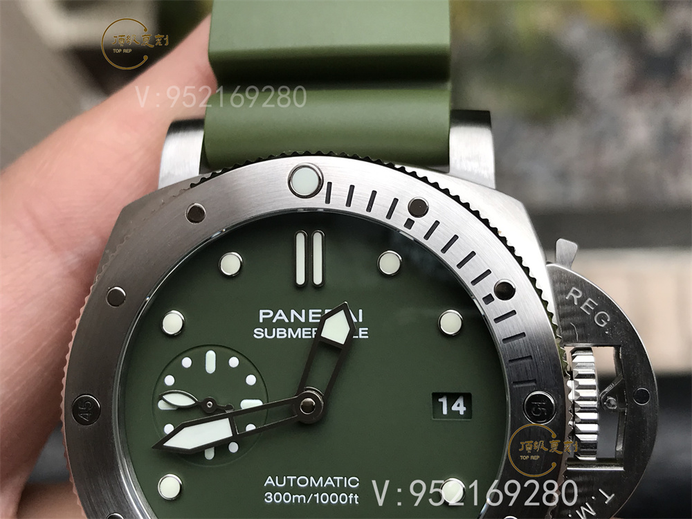 VS廠(SBF廠)沛納海1055怎么樣,VS廠沛納海1055軍綠表做工評測