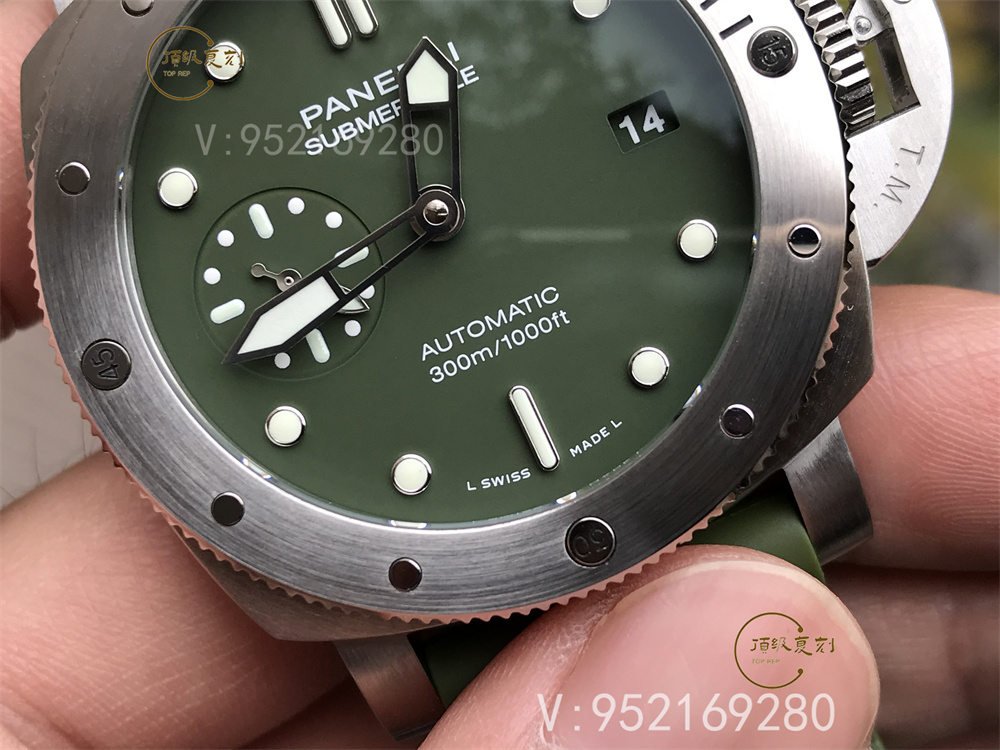 VS廠(SBF廠)沛納海1055怎么樣,VS廠沛納海1055軍綠表做工評測