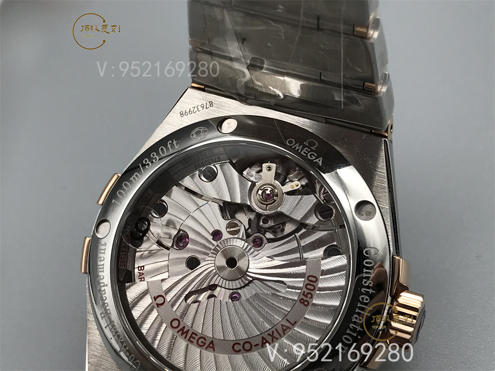 VS廠(SBF廠)歐米茄星座38mm間金白做工如何,對比正品怎么樣