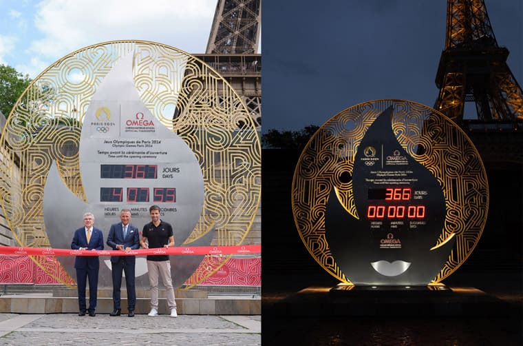 2024年巴黎奧運倒數計時開始！歐米茄搶頭香發表第一款紀念表