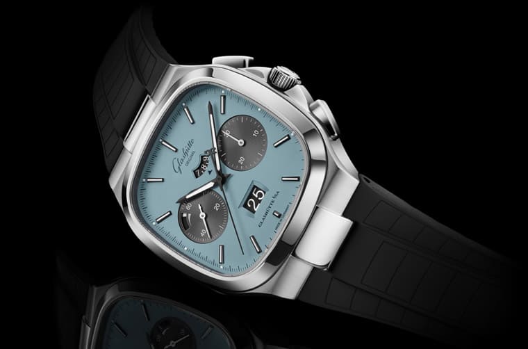 GO格拉蘇蒂原創(chuàng)Seventies計時碼表追加兩款新色面盤TIFFANY藍也入列