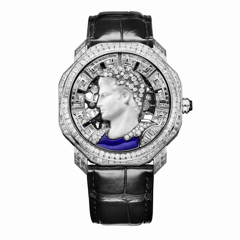 寶格麗推出Octo Roma高級(jí)珠寶腕表新作：鉆石海底章魚，古羅馬皇帝浮雕