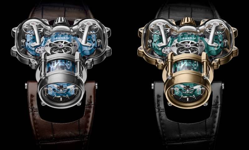 MB&F - 最美機芯雙色齊發(fā)｜MB&F HM9 Sapphire Vision