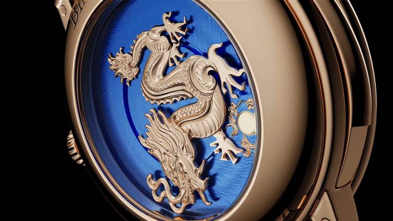 『新表』寶珀推出經(jīng)典V系列藏龍·三問報(bào)時(shí)金雕動(dòng)偶獨(dú)一款腕表